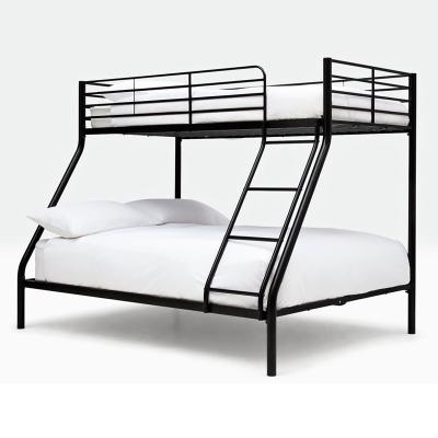 China Modern High Quality Modern Attic Metal Bunk Bed Adults Kids Doubles Dorm School Hotel Floor Home Kids Bedroom Furniture for sale