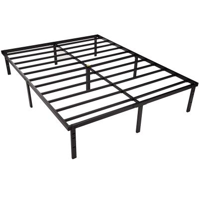 China Cheap Queen Platform Bed Frame Metal Storage King Size Bed Frame for sale