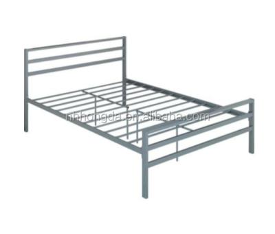 China Comfortable Double Size Metal Bed Single View For Kids Adults Guest for sale