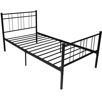 China (Others) Wholesale High Quality Adjustable Metal Double Beds Frame Heavy Duty Dorm Beds for sale