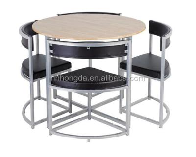 China 1 Wholesale 4 Chair Kitchen Dining Table and Bar Table with Chairs Dining Table Set for sale