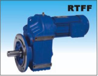 China RTFF Parallel Shaft-Helica Geared Motor for sale