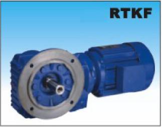 China RTKF Helica-Bevel Geared Motor for sale