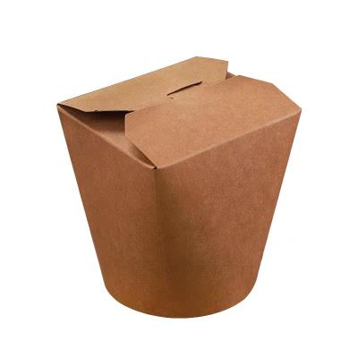 China Disposable Kraft Paper Noodle Box, Noodle Paper Container, Takeout Noodle Paper Box Packing Box for sale