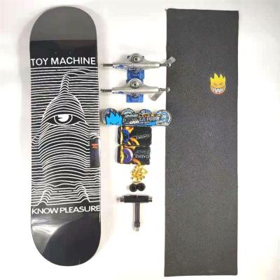 China Youth Double Tilt 7 Layer Canadian Maple Skateboard Complete Including Accessories 7.75/7.875/8.0/8.125/8.25/8.375/8.5 Inch Deck for sale