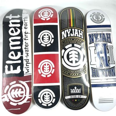 China High Quality Professional Popular Multicolor Youth Full Deck 7.75/7.8/8.0/8.1/8.2/8.375/8.5Inch 7 Layer Canadian Maple Skateboard for sale