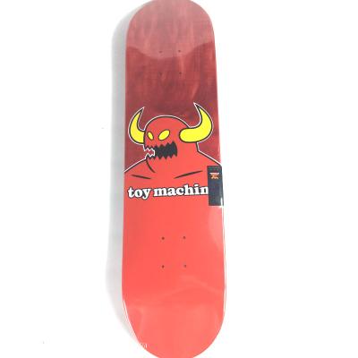 China High Quality Skateboard Toymachine Youth Skateboard Deck 8.0 /8.125/8.25 Inch7-layer Canadian Maple Shade,Professional SkatersLike for sale