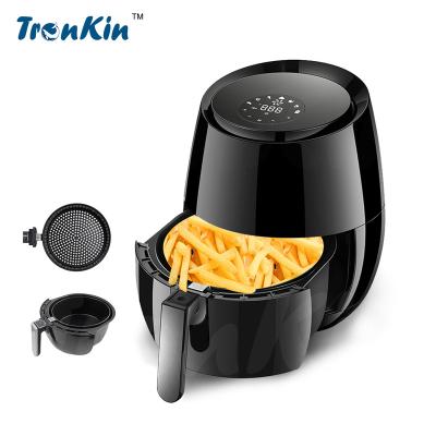 China Hot Selling 5.2L Air Fryer Adjustable Thermostat Control Non-Stick Cooking Surface Oil Free Air Fryer Use For Home for sale