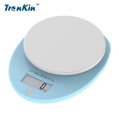 China 2021 Best Selling food grade plastic 3kg/0.1g preciseness digital kitchen scale for sale