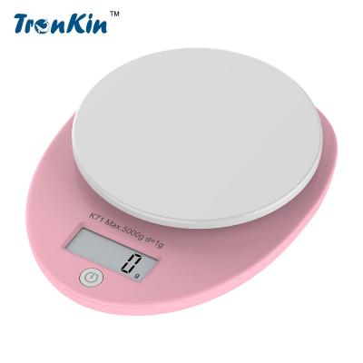 Cina Wholesale Color logo customization wholesale plastic preciseness digital kitchen scale in vendita