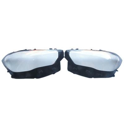 China New Style Auto Black Frontier PC TIEAUR Headlight Clear Lens Cover For 157/GLA 20-22 Year for sale