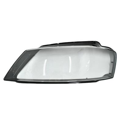 China PC NEW STYLE Black Frontier Clear Headlight Clear Lens Cover For A3 YEAR 09-13 for sale