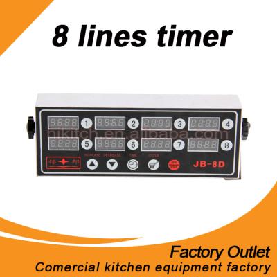 China Stored 8 Channel Digital Commercial Electric Timer With Multi Function for sale