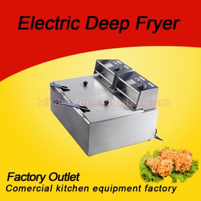 China For meat/potato chips/donuts etc. frying high quality stainless electric commercial chicken deep fryer for sale