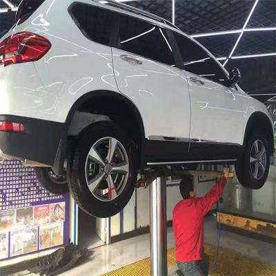China Air Pressure Adjustable Single Post Car Lift Lifting Up To 4T T-400X for sale