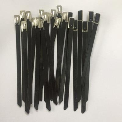 China Stainless Steel Tie 4.6x200mm Cable Ties Metal Ball Factory Stainless Steel Ball Type for sale