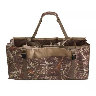 China Decoy Bag 12 Slot Duck Decoy Bag With Adjustable Shoulder Strap for sale