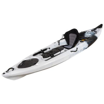 China Wholesale Adult OEM Canoe/Kayak Single Seat Kayaks Paddle Boat Single Seat Kayaks for sale