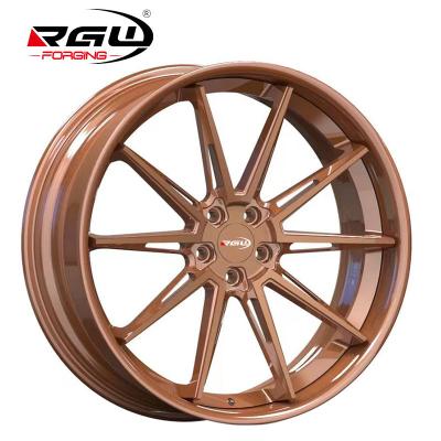 China T6061 Aluminum Rim 2021 Alu & 46 5 x 120 Gold Felgen Forged Sports Car Rim Plate Deep Rines Alloy Wheel 16