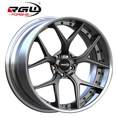 China T6061 Aluminum Forged Passenger Car 5*120 Deep Dish Rin 17 Pulgadas Concave 18x8 Lightweight 18