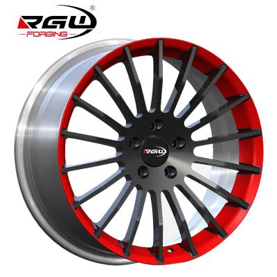 China T6061 Car Aluminum Alloys 4x115 5x115 5 Lug Wheels 17 18 20 22 Inch Chrome 5x115 Pcd Rims for sale