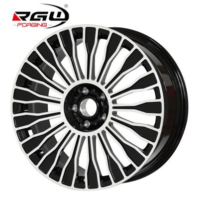 China T6061 Forgiato Black Polished Racing Car Aluminum Mag Alloy Offset Concave 5x112 Chrome Aluminum 217 Forged Rim Car Forge Wheel 18 19 20 Inch for sale