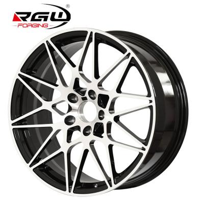 China Llantas Alloy 5 Stud Hole Lug Mag Deep Dish Passenger Car Concave 1844 Rims Aluminum T6061 5x112 5*120 Rims Forged Wheels Custom 18 19 Inch for sale