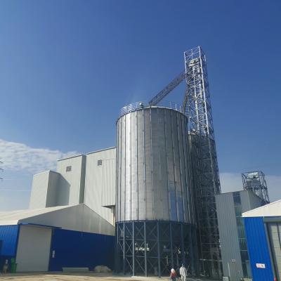 China Factory grain silo to storage raw material silo for feed production line to make poultry feed livestock feed for sale