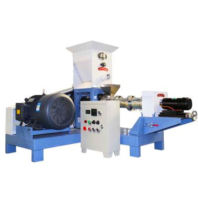 China pet animal feed pellet production line and dog food processing machine extruding feed production line/complete feed plant for sale