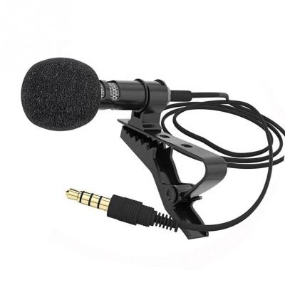 China 2in1 Phone Live Broadcast Set Recording Mini Microphone Eat Broadcast Interview Mobile Phone Mini Microphone With Splitter Te koop