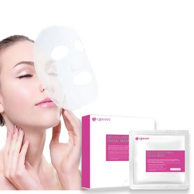 China Wholesale Soft Firm Face Mask Collagen Slik Facial Mask for sale