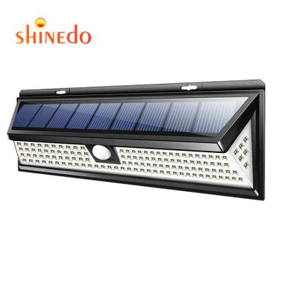 China Outdoor 66 LED Solar Lights, Super Bright Wide Angle Solar Powered Light, Waterproof Wireless Security Wall Garden Lights for sale