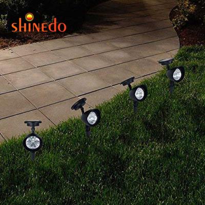 China Outdoor Waterproof Solar Powered LED Garden Light IP65 LED Lamp Solar Powered Flood Light For Garden Patio Landscape Lawn for sale