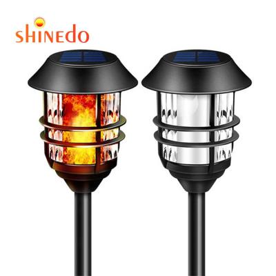 China LANDSCAPE Solar Flame Garden Lamp Torch Light IP65 Floodlights Outdoor Landscape Decoration Led Lamp For Garden Pathways for sale