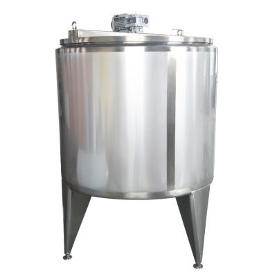 China New Design Vegetable Processing Plant Emulsification Stainless Steel Agitator Mixing Tank for sale