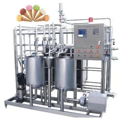 China Industrial Used Fresh Milk Liquid Milk Raw Material Soft Cone Ice Cream Filling And Making Machine for sale