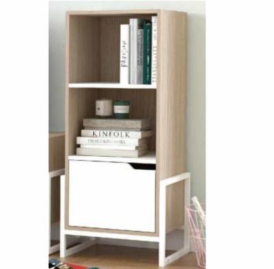 China Eco-firendly style wooden 3 cube storage cabinet bookcase in modern design office furniture for living room for sale