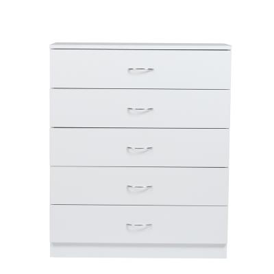 China (Other) 5 Drawer Wood Cabinet Large Cabinet Furniture Sale Nordic Modern Adjustable Wide White Luxury Chest of Drawers for sale