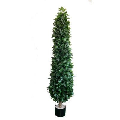 China Factory Supplier Minimalist Price Artificial Cone Shape Laurel Tree for sale