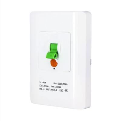 China 32A Air Conditioning Leakage Protection Switch For Water Heater Household Plug Leakage Protection Switch Leakage Protection Switch for sale