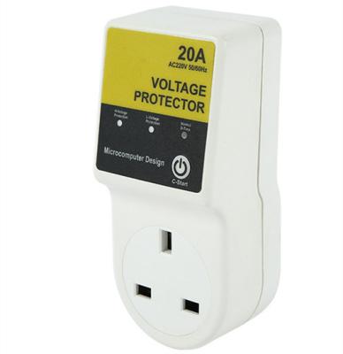 China voltage protector for household appliances with different type voltage plug protector for sale