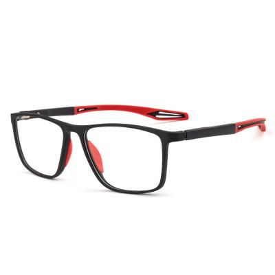 China High Quality Popular Unisex Sport Double Colors Sport TR90 Glasses Monocle Frames Custom Logo for sale