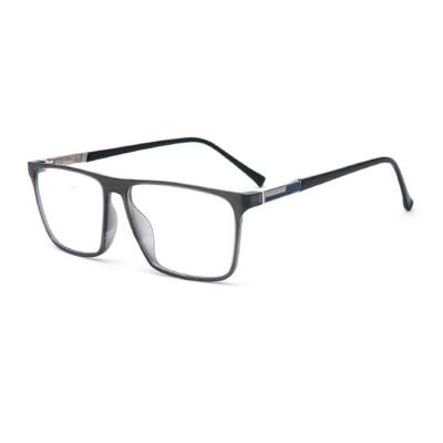 China Myopia Factory Price Cheap TR90 Big Square And Metal Frame Mixed Optical Glasses With Spring Hinge for sale