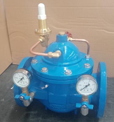 China General Water Manual Stainless Steel Pressure Reducing Valves With Manual Pressure Gauge for sale