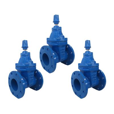 China Best Selling 10 Inch Cast Iron Liquid Plug Underground Gate Valve for sale