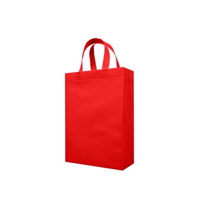 China Custom Handled Logo Print Recycling Non Woven Folding Tote Bag Blank Space Factory Direct Buying Wholesale for sale