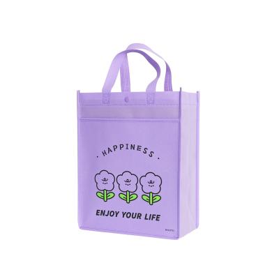 China Recyclable Printed PP Nonwoven Cartoon China Cartoon Printed Shopping Handbag Can Be Recycled for sale