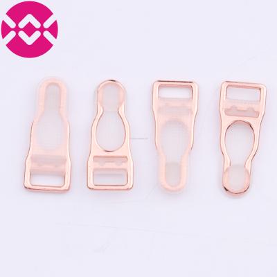 China Underwear Alloy Swimwear Buckles Metal Bra Ring And Slider Swimwear Underwear Accessories for sale