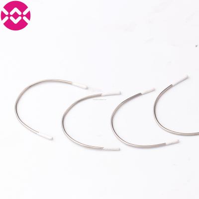 China Underwear Stainless Steel Bra Wires For Garment Accessories With Custom Sizes Available for sale