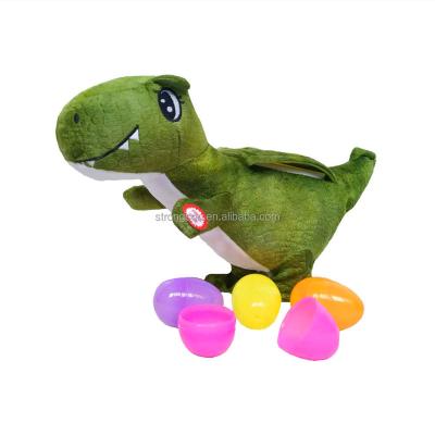 China Cartoon Toy Egg-Laying Dinosaur Electric Plush Toy Singing and Dancing Children's Dinosaur Interactive Wholesale Doll for sale